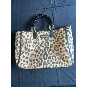 Cute, leopard print purse *see all pics for flaws
